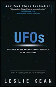 Book Cover: UFOs: Generals, Pilots and Government Officials go on the Record